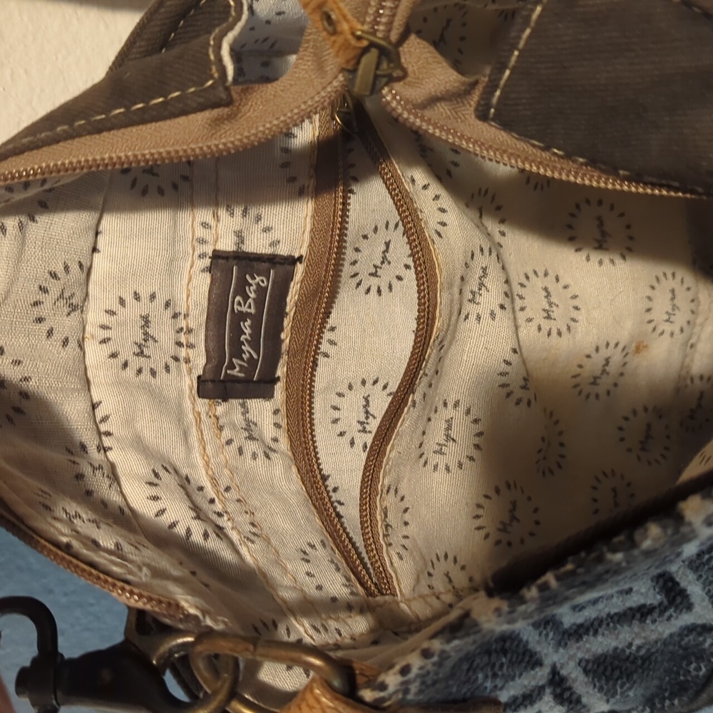 Myra Bag Hair on Hide  pattern Crossbody - Picture 5 of 6